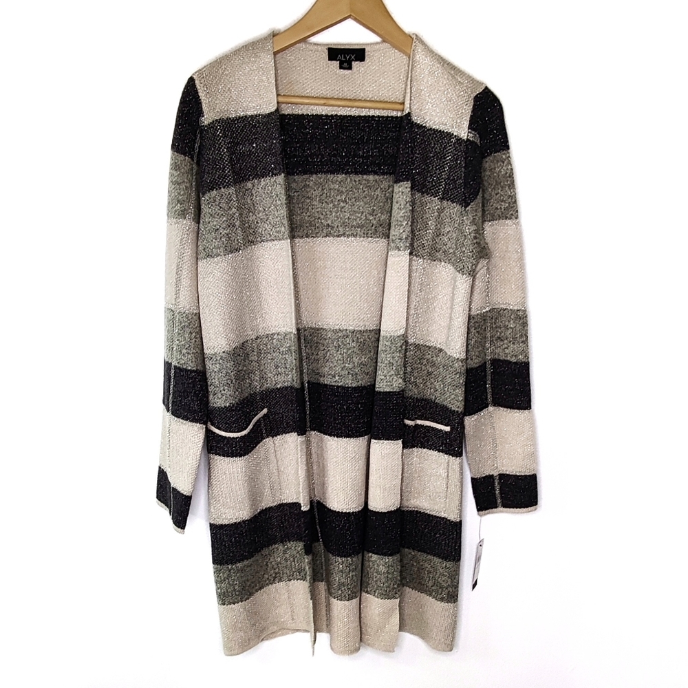 NWT Alyx Striped Cardigan